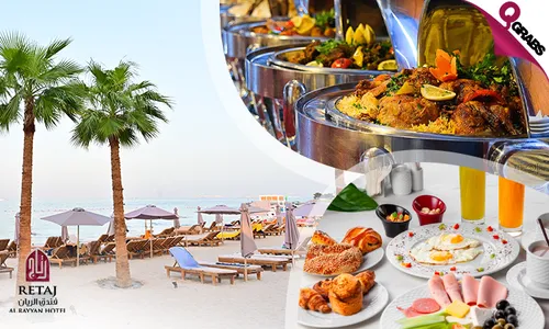 Breakfast, Lunch, OR Dinner with Pool & Beach Access at Retaj Al Rayyan!